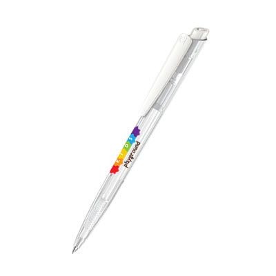 Picture of SENATOR® DART CLEAR TRANSPARENT PUSH BALL PEN
